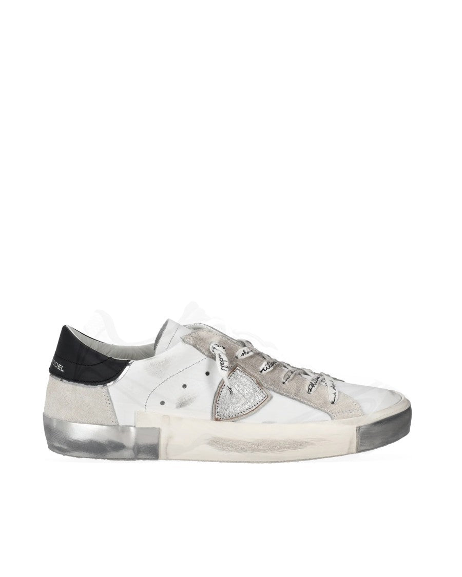 Philippe Model Women's Prsx Sneakers In Silver And White