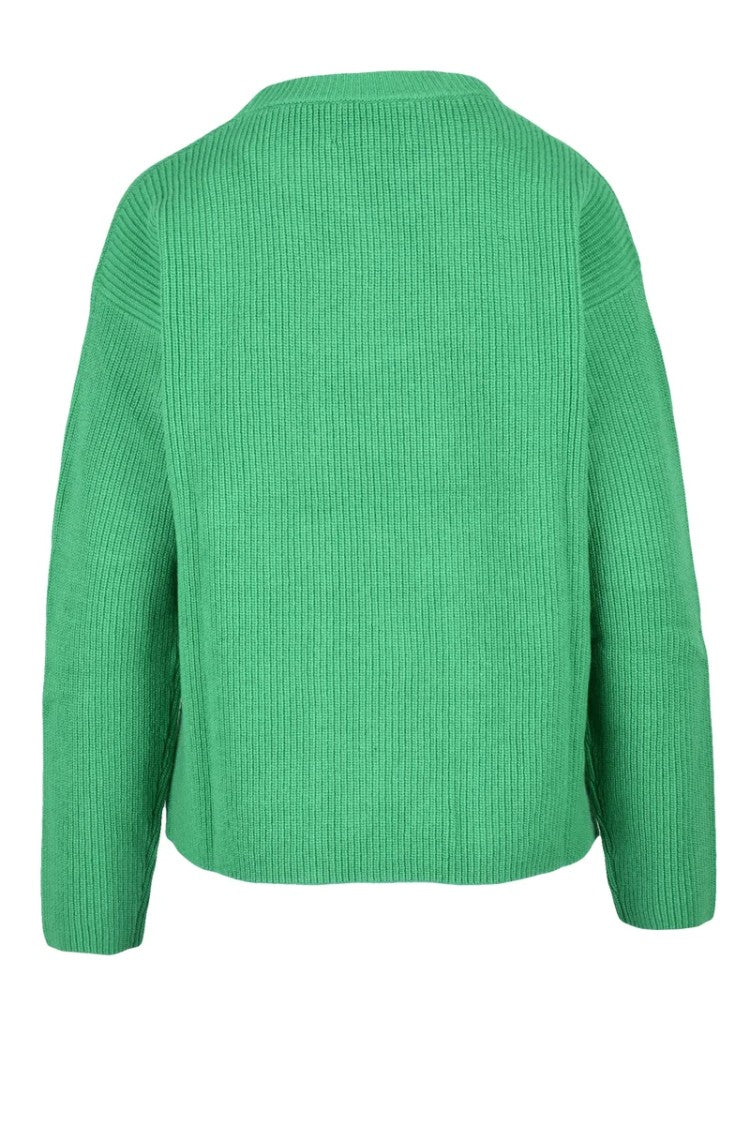 Ballantyne Ribbed Sweater - Green