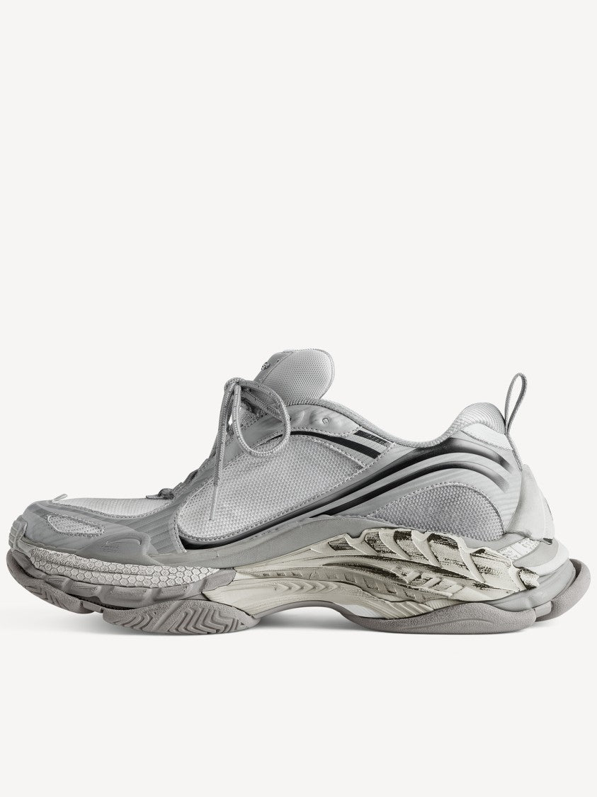 Balenciaga Grey Triple S Chunky Layered Sneakers