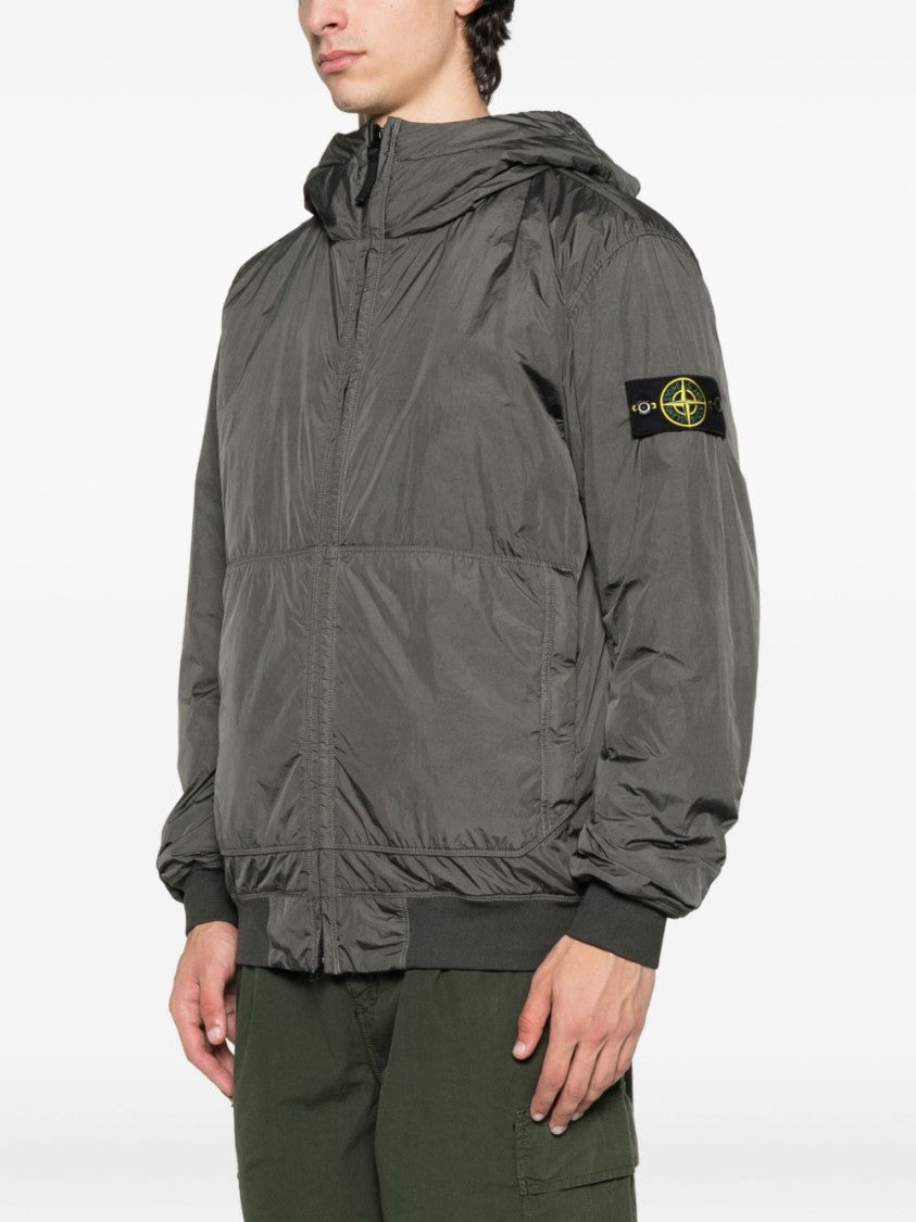 Stone Island Modern Lightweight Giacconi Jacket With Functional Design