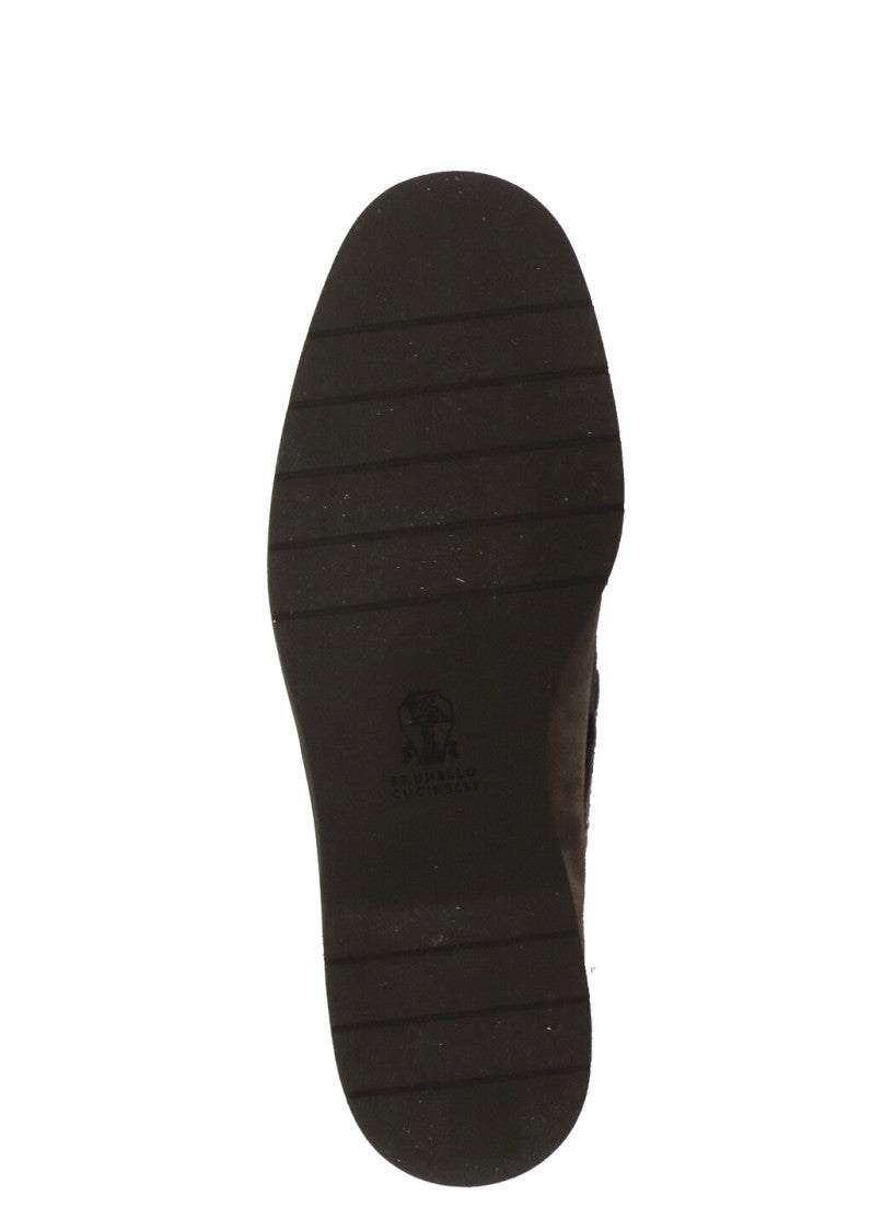 Brunello Cucinelli Leather Loafers