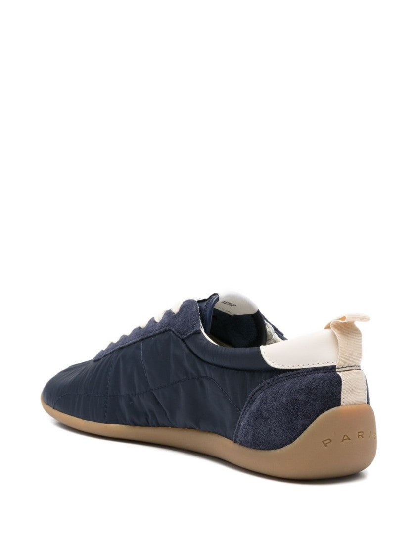 Kenzo Blue Panelled Lace-Up Rubber Sneakers