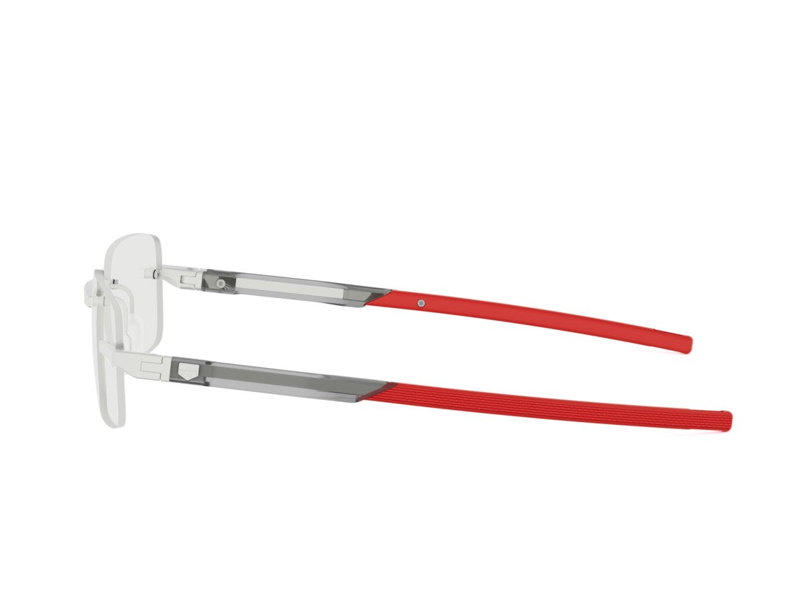 Tag Heuer Th50054u Red Rimless Rectangular Eyeglasses
