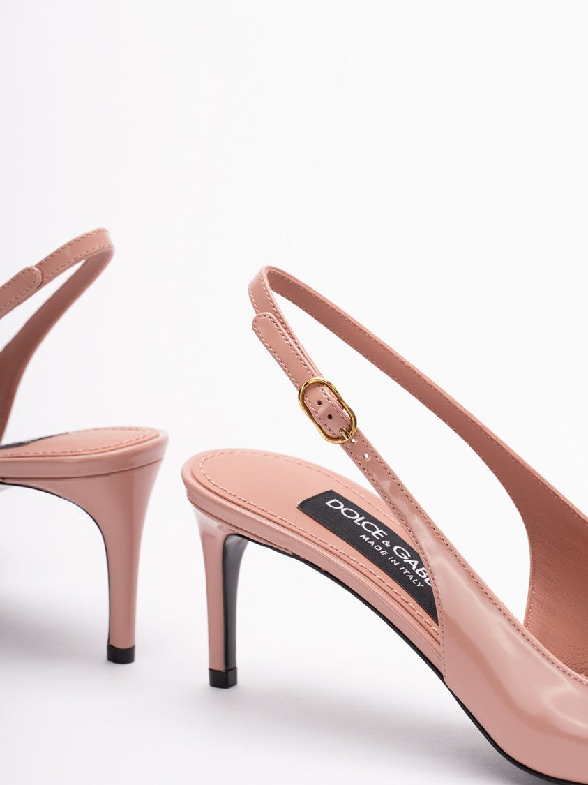 Dolce & Gabbana Slingbacks With `Dg` Logo