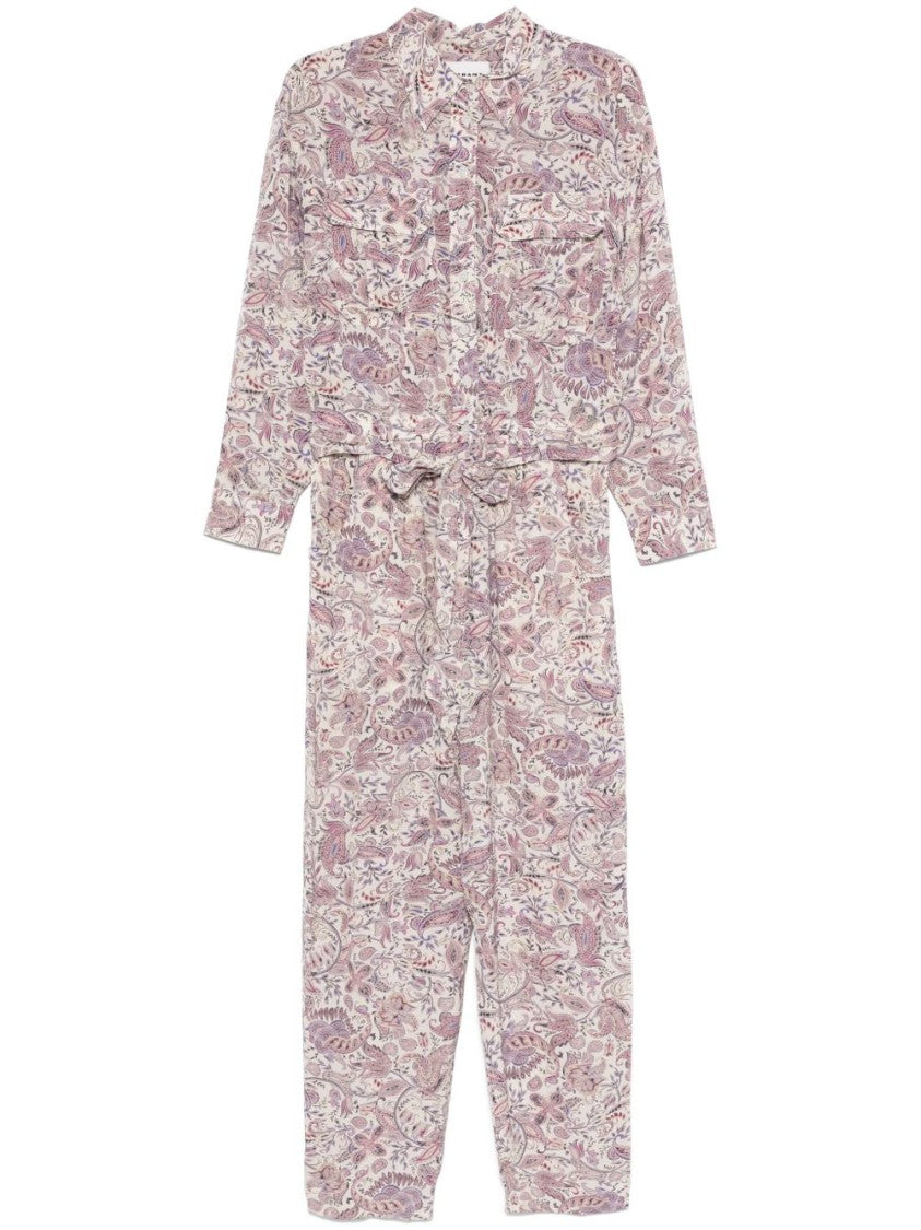 Isabel Marant Étoile Relaxed Fit Beige Trousers