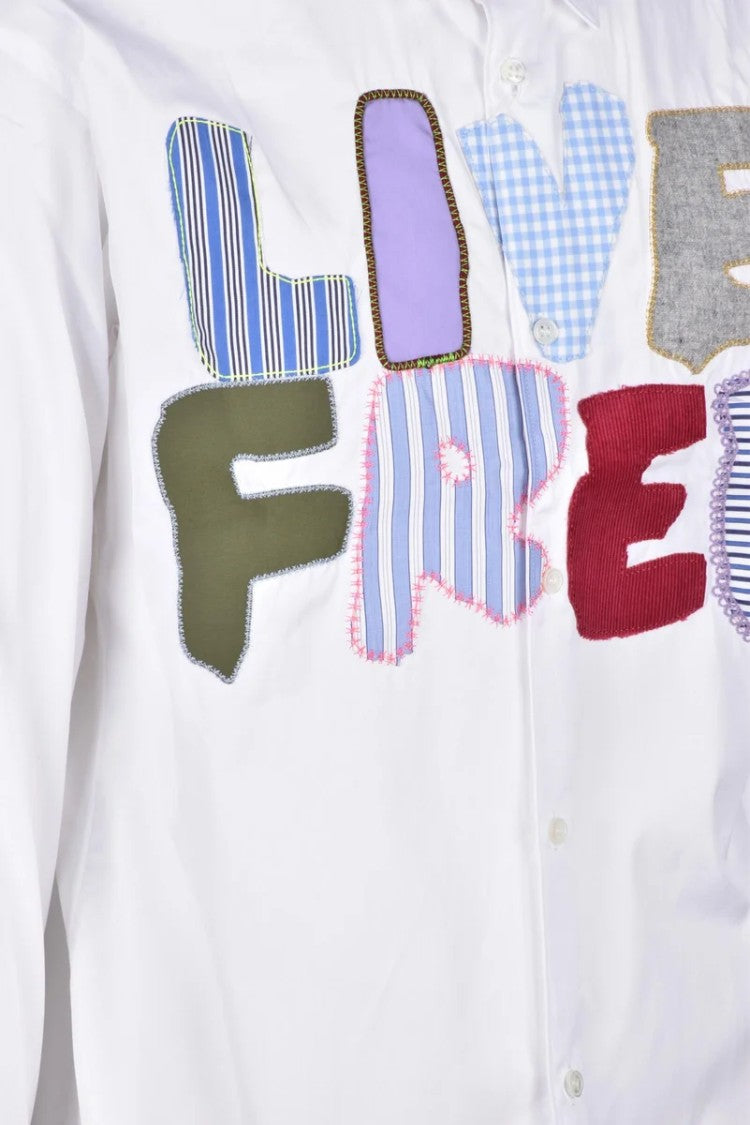 Comme Des Garçons Cotton Shirt - White