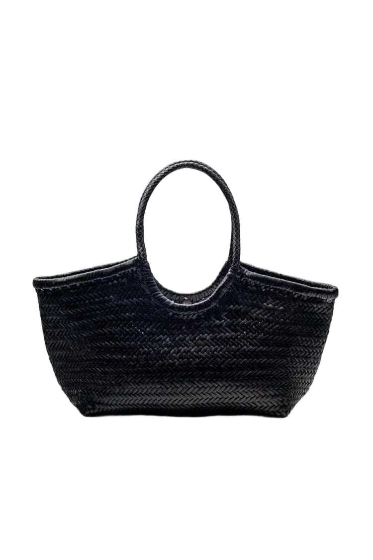 Dragon Diffusion Buffalo Leather Woven Tote Bag