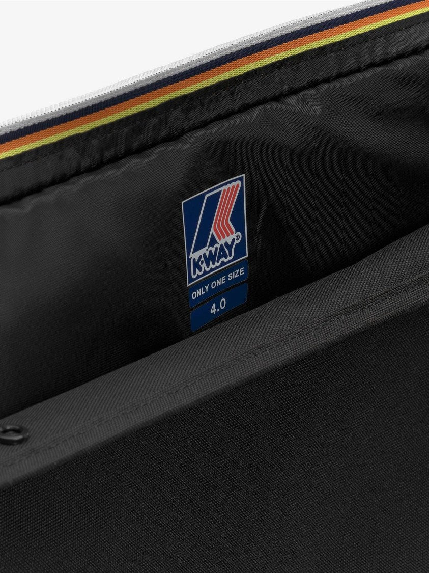 K-Way Black Le Vrai 4.0 Marley Tricolor Shoulder Bag