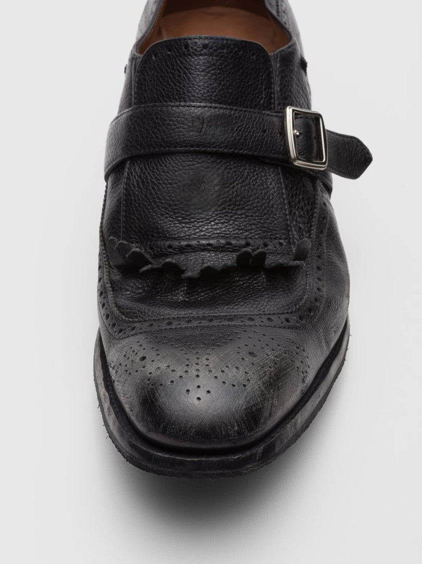 Church's Shanghai Brogue Monk Strap Shoes