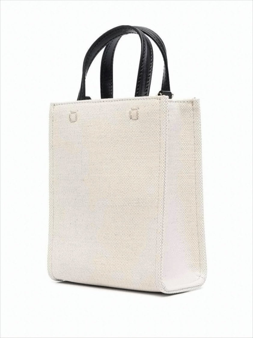 Givenchy Structured Beige Tote Bag With Bold Accents