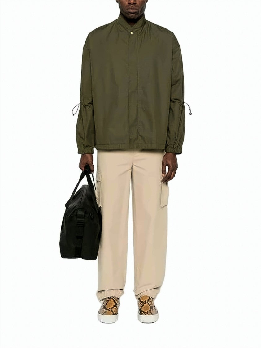 Oamc Boxy Oversized Outerwear With High Collar