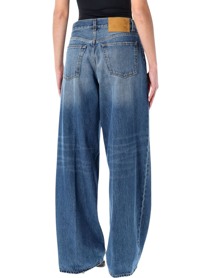 Haikure Bethany Boyfit Wide Leg Jeans