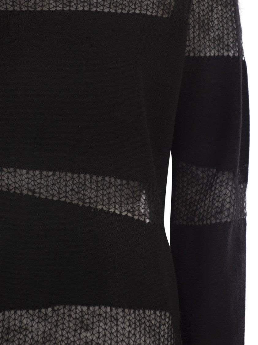 Fabiana Filippi Platinum Boat Neck Sweater