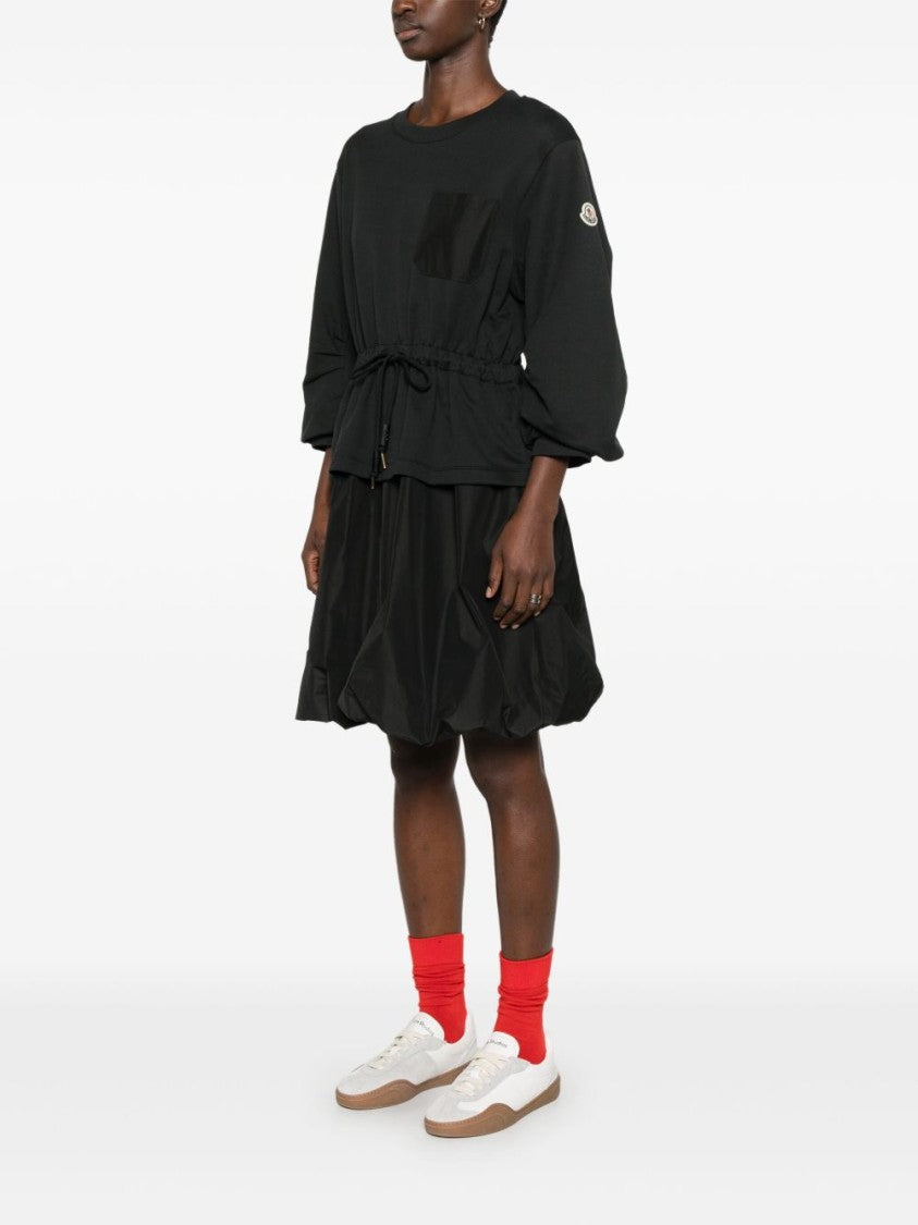 Moncler Dress With Relaxed Fit And Cinched Waist