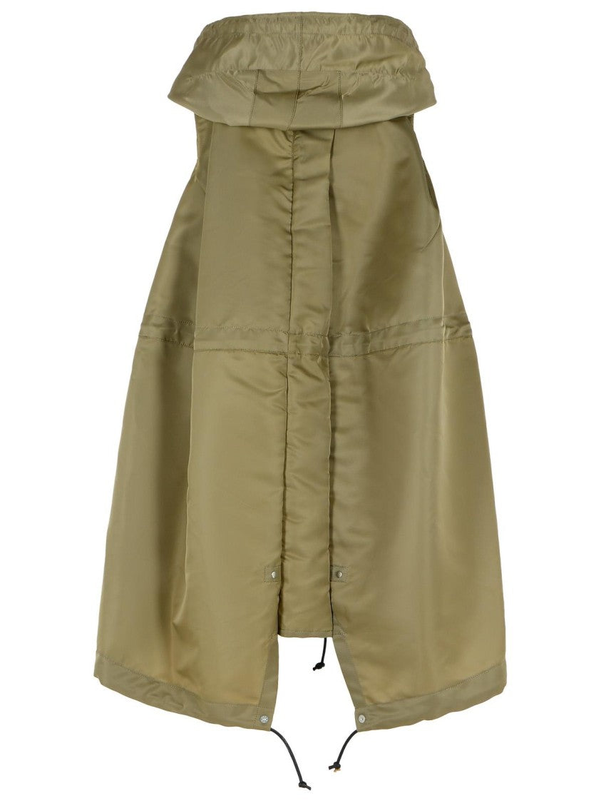 Sacai Green Nylon Vest