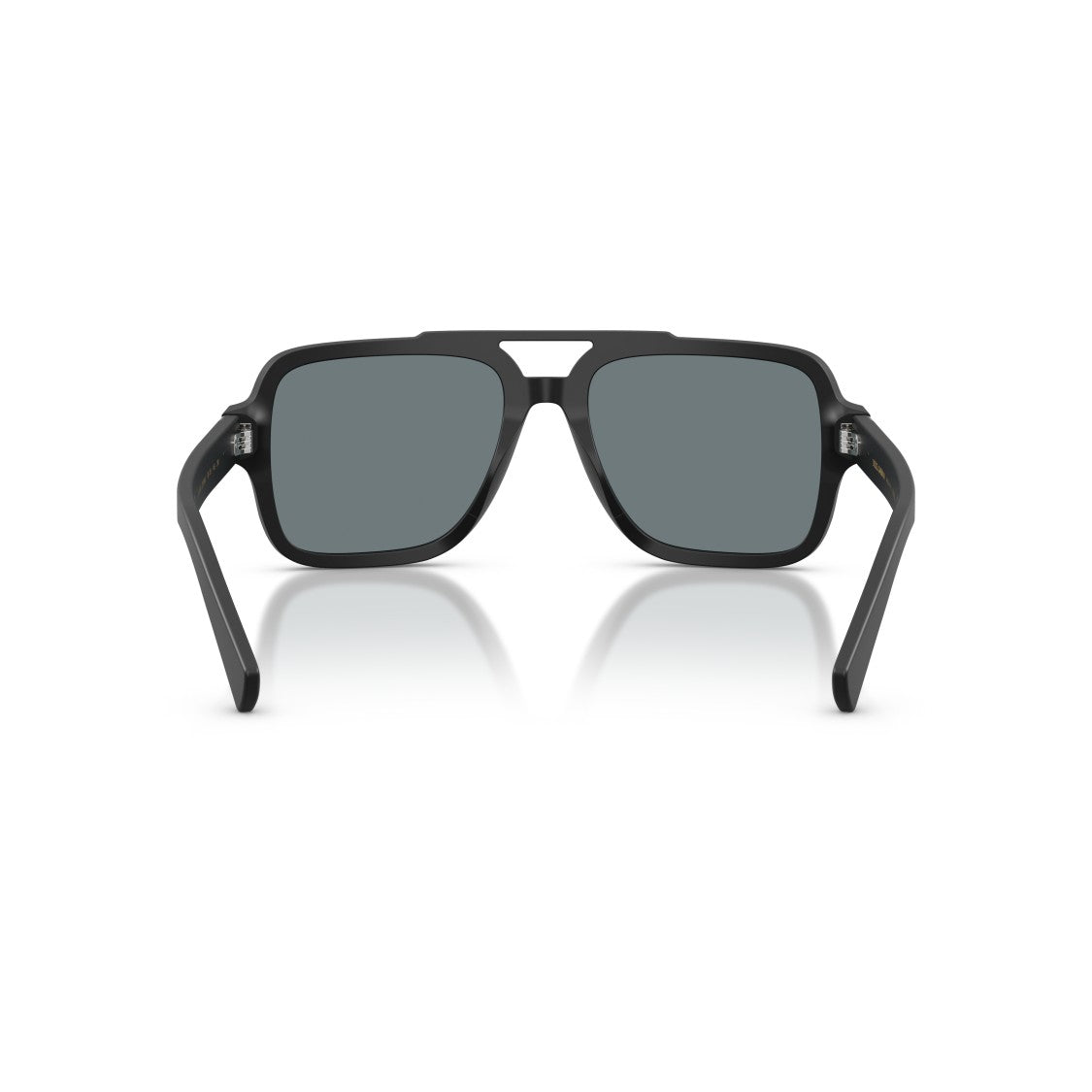 Dolce & Gabbana Black 0Dg4544 Square Double Bridge Sunglasses