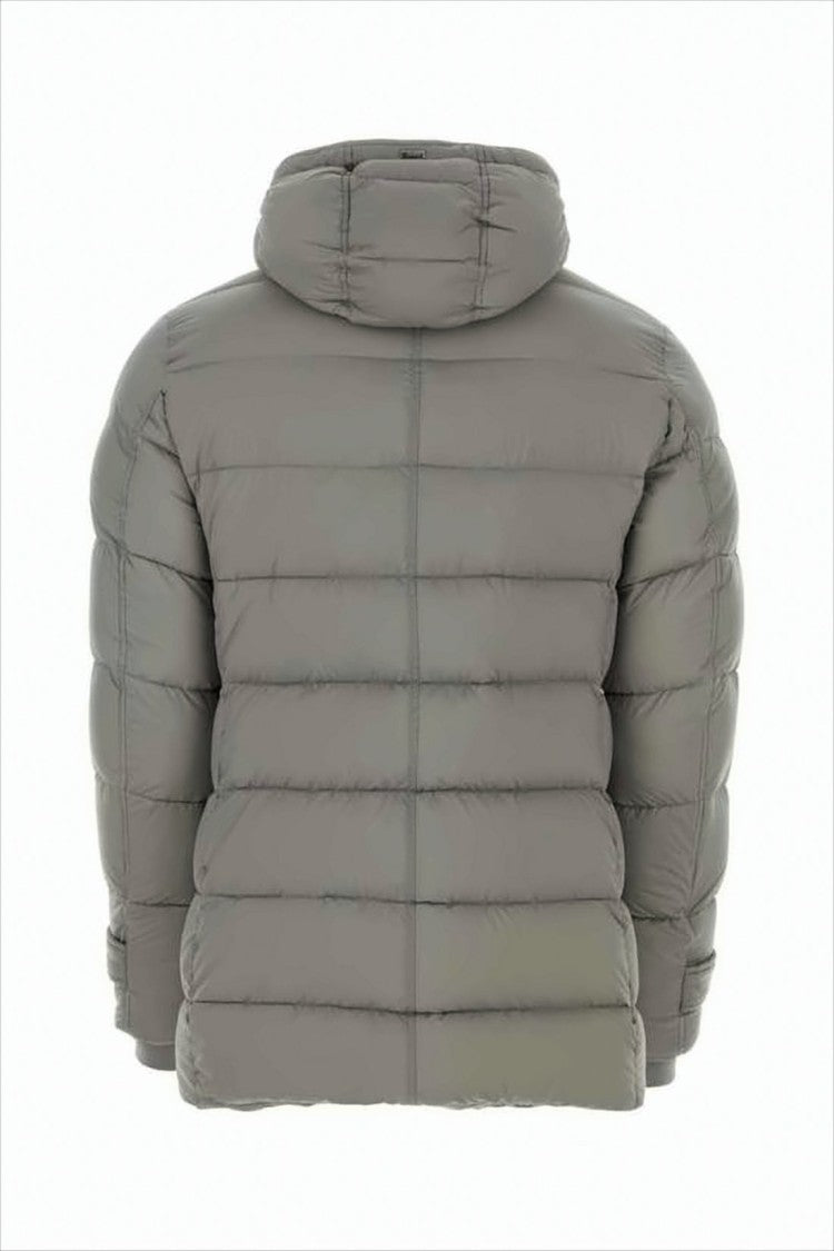Herno Herno Padded Jacket With Horizontal Quilting And Hood