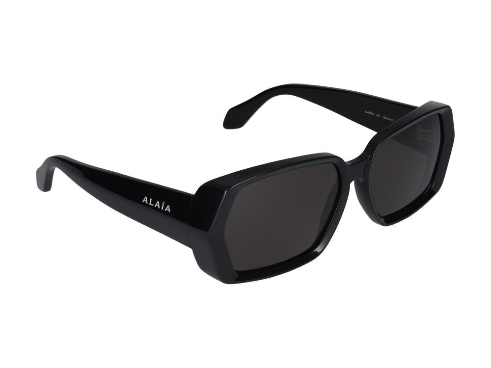 Azzedine Alaïa Sunglasses Azzedine Alaia Aa0082s 001 Black Black Grey 60/16/135
