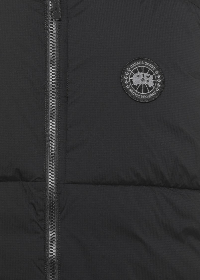 Canada Goose Padded Sleeveless Vest With High Neck And Quilted Design