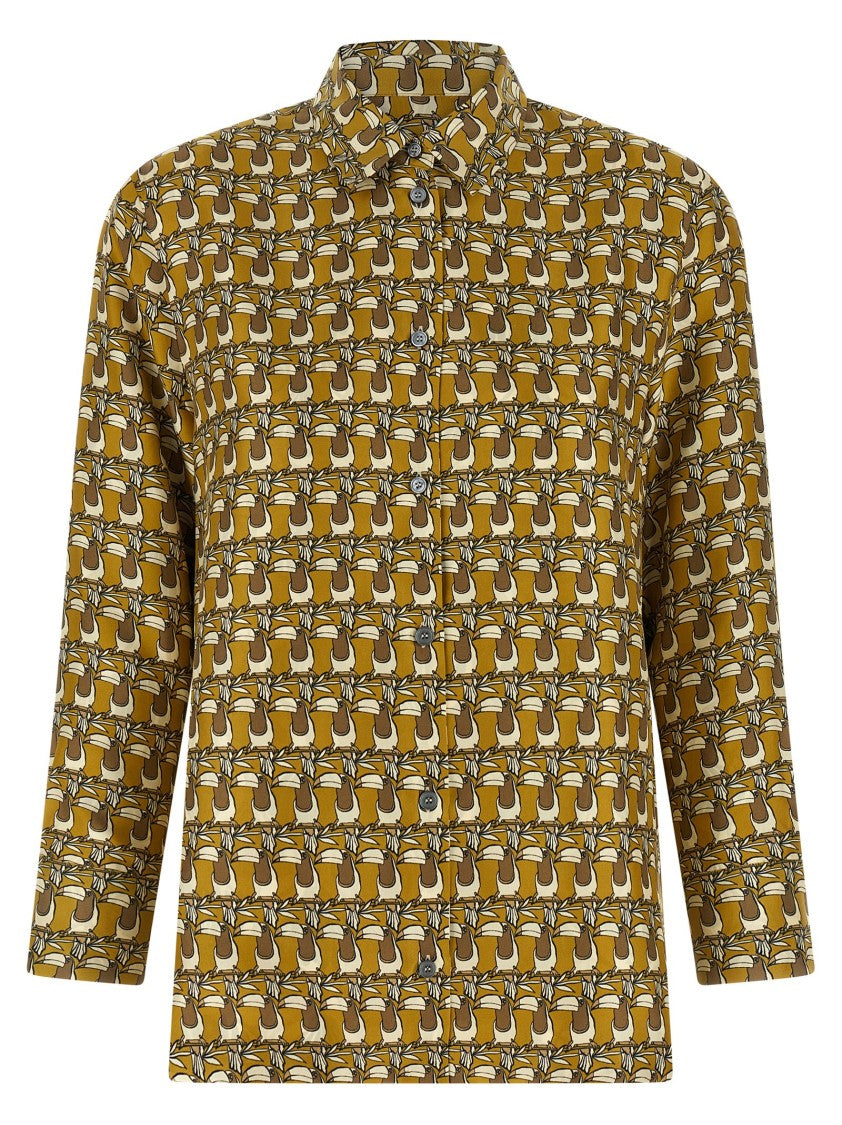 Max Mara 'Times' Reversible Shirt