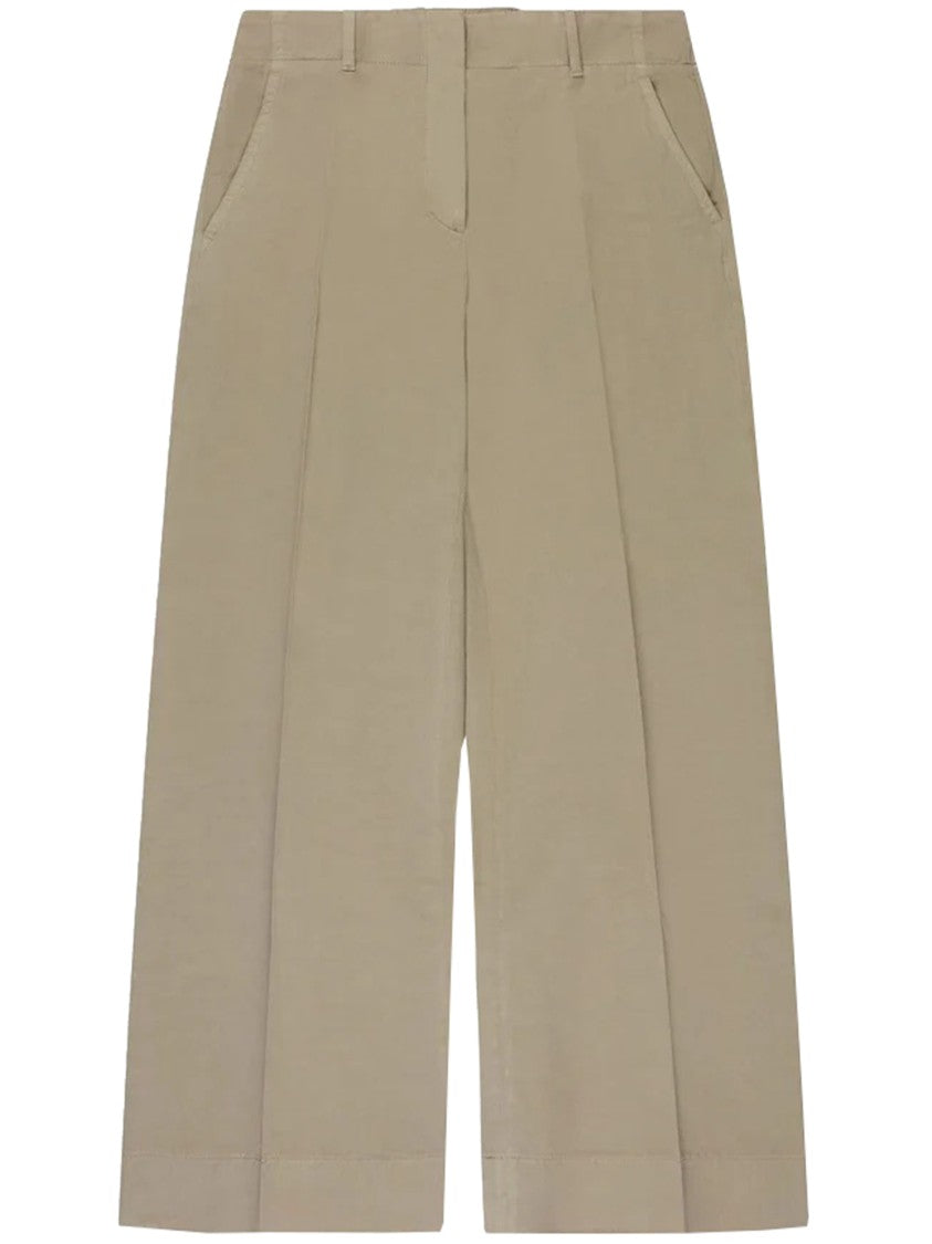 Incotex Straight-Leg Pleated Cotton Pants