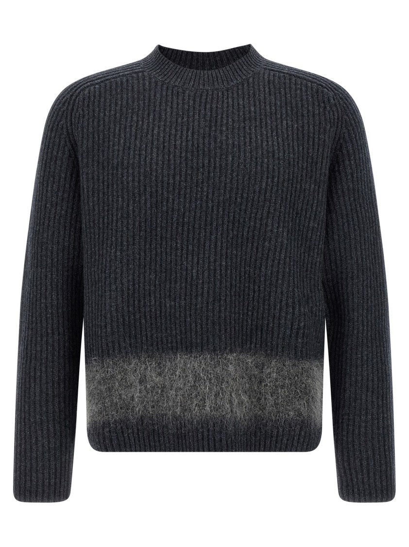 Dsquared2 Carded Wool Insert Sweater
