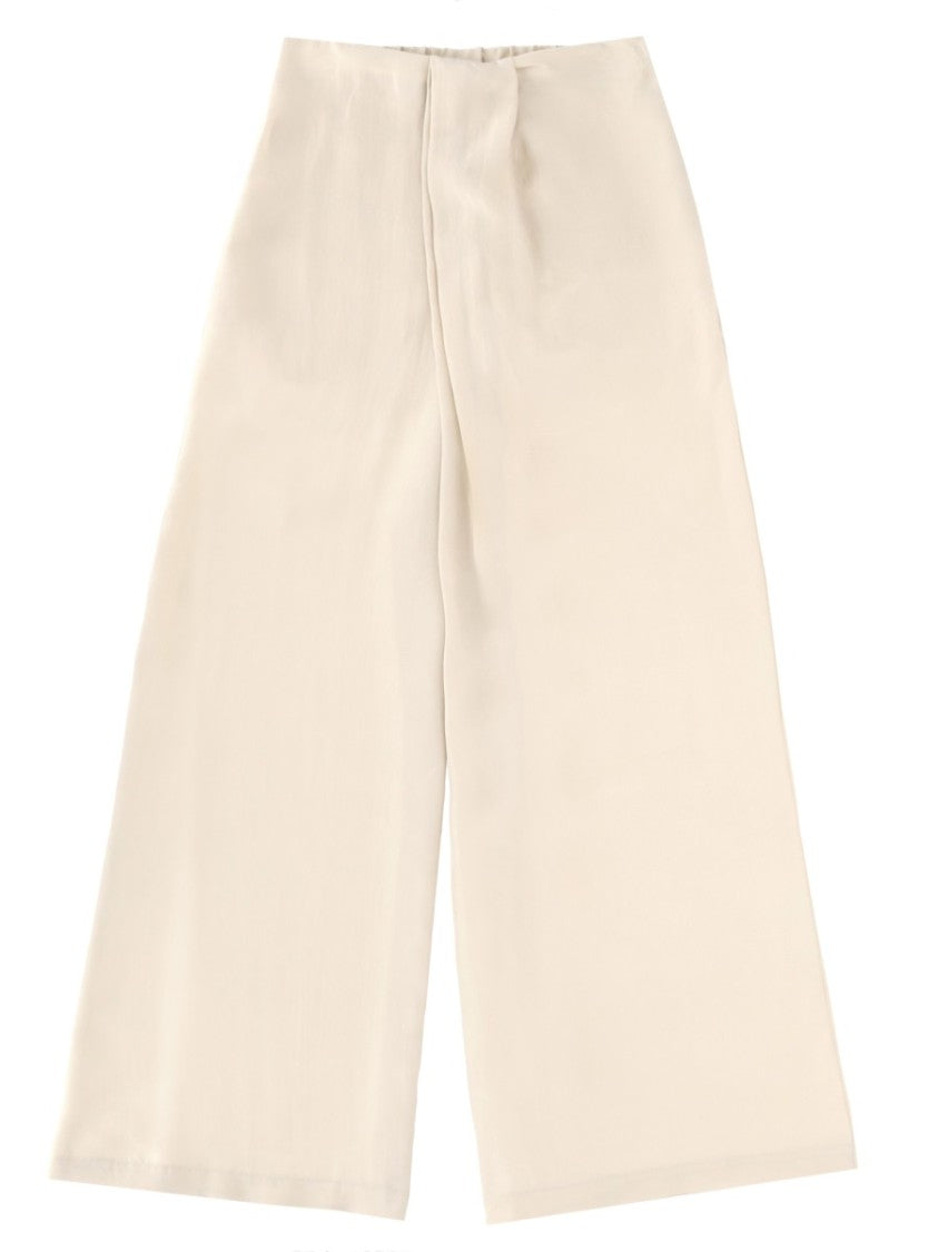 Alysi Neutrals Wide Leg Tailored Pants