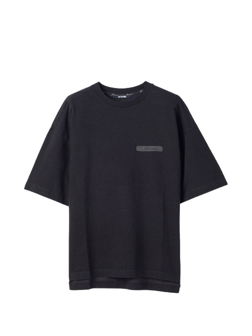 Jacquemus Boxy Short-Sleeve T-Shirt - Black