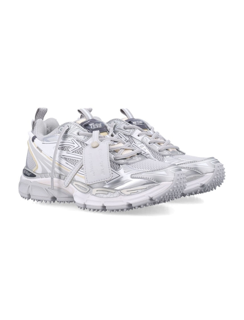 Off-White Reflective Be Right Back Layered Chunky Sole Sneakers