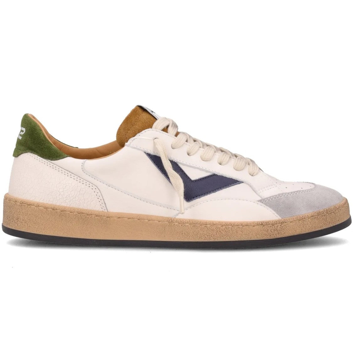 4B12 Play New Sneakers In White Leather