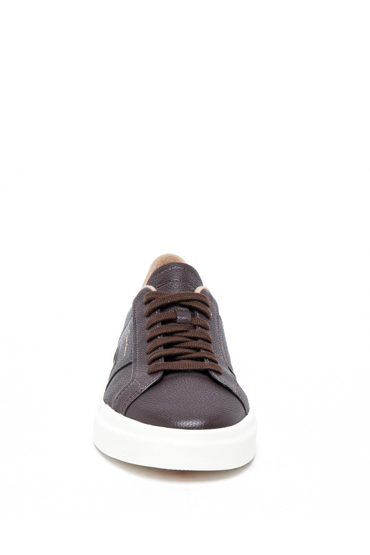 Santoni Gloria Model Leather Sneakers