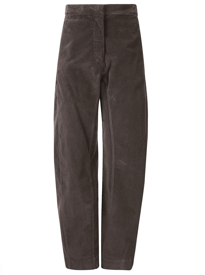 Stefano Mortari Straight Moleskin Trousers