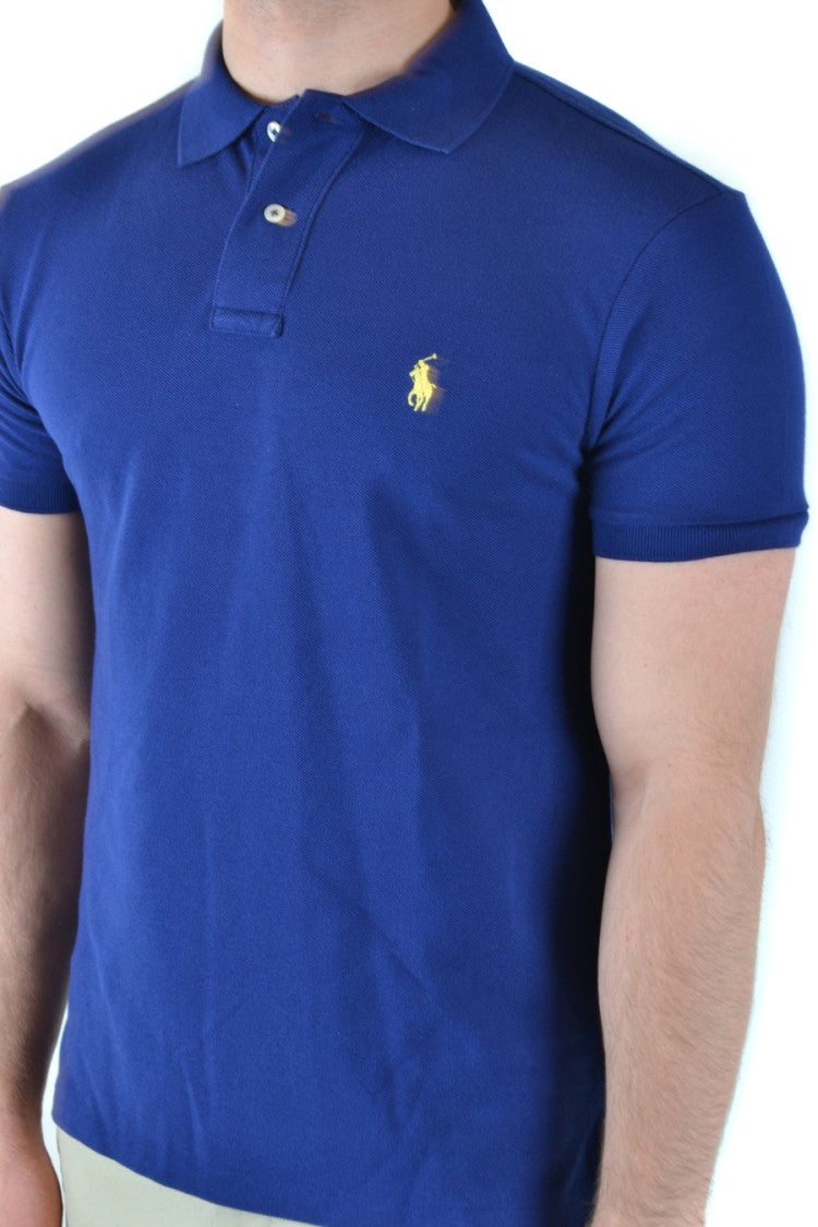 Polo Ralph Lauren Fitted Royal Blue Polo T-Shirt