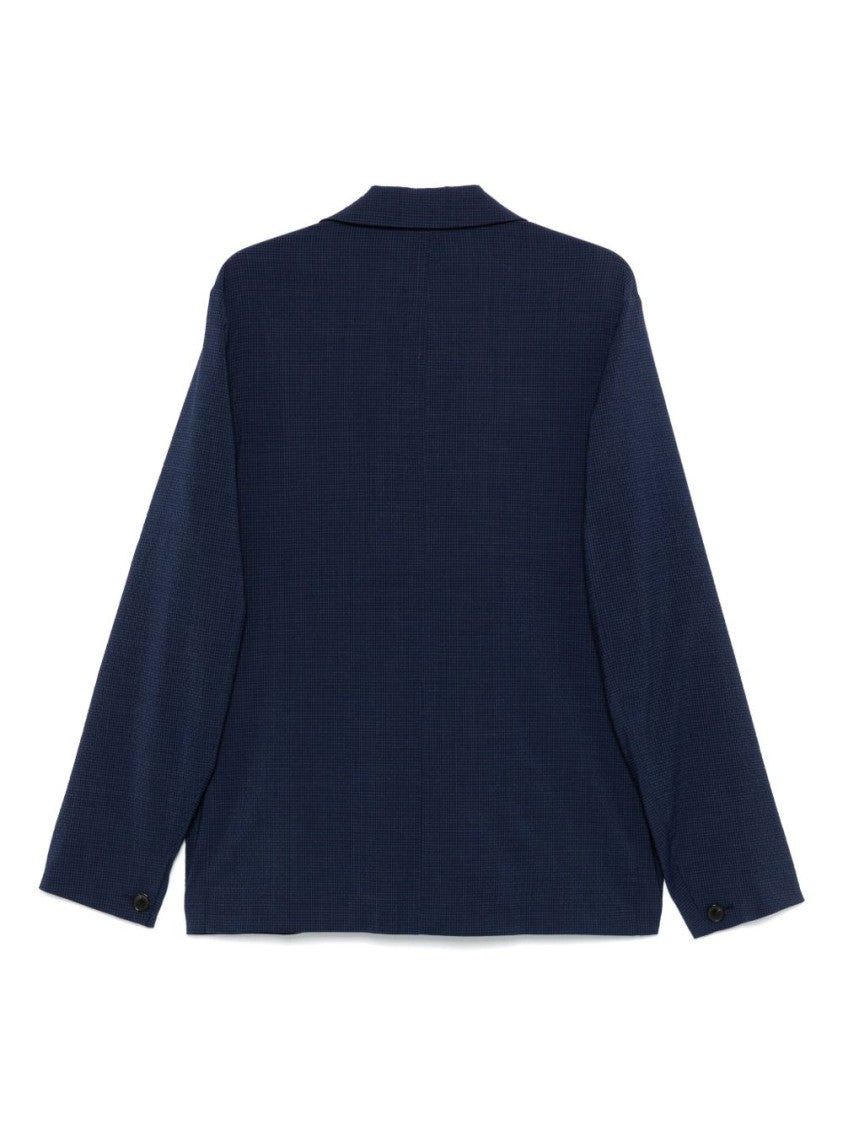 Paul Smith Navy Blue Two-Button Jacket