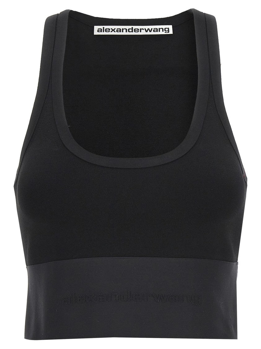 Alexander Wang Scoop Neck Bra' Top