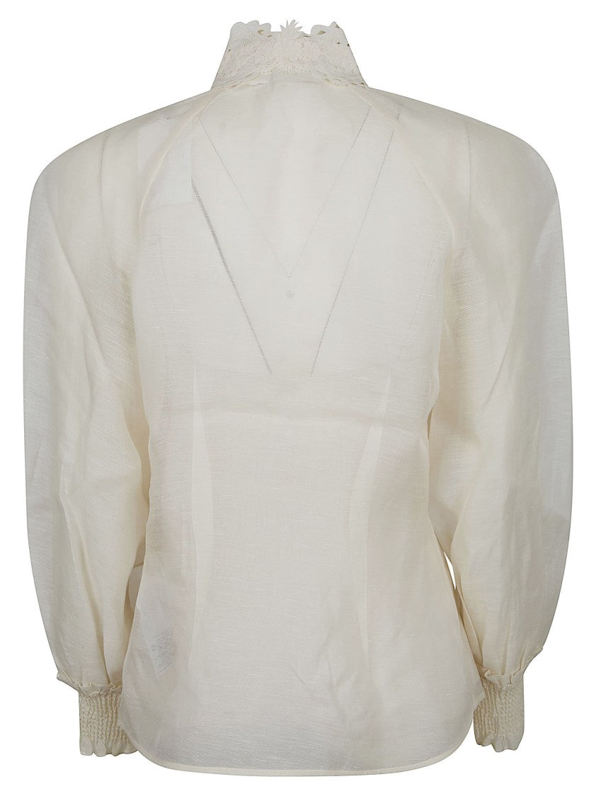 Zimmermann Rebellion Collar Blouse