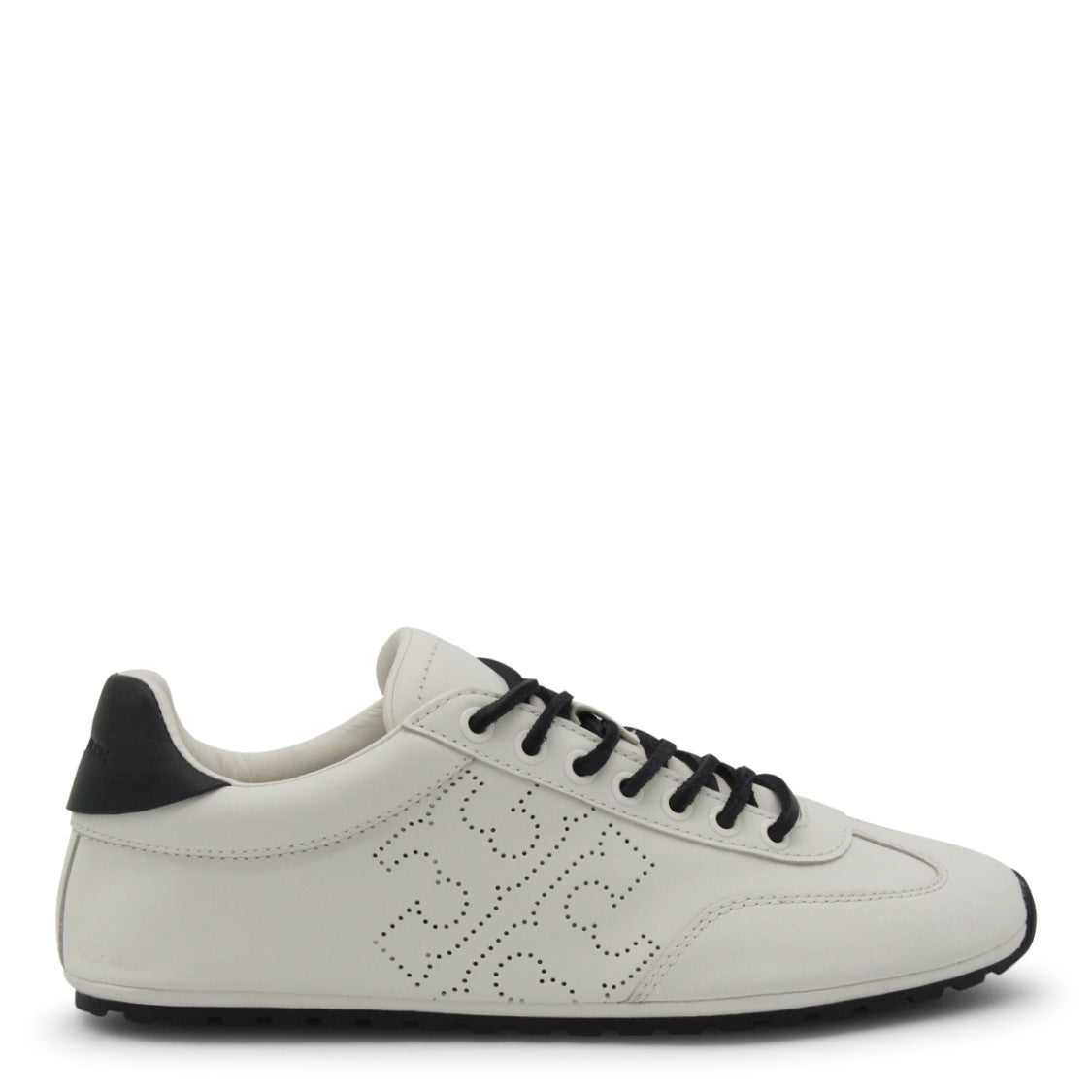 Tory Burch White Leather Sneakers