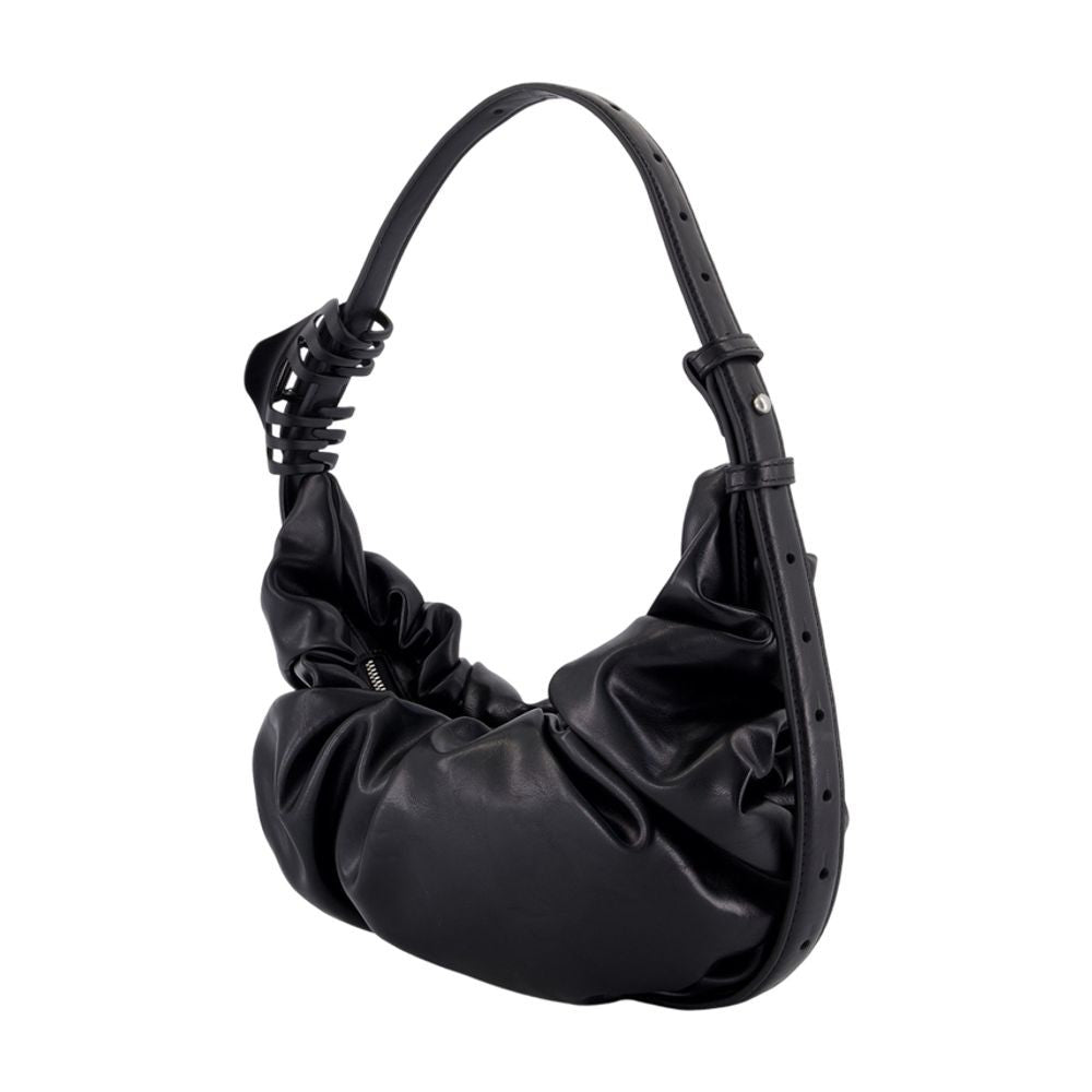Diesel Ruched Design Shoulder Bag With Adjustable Strap