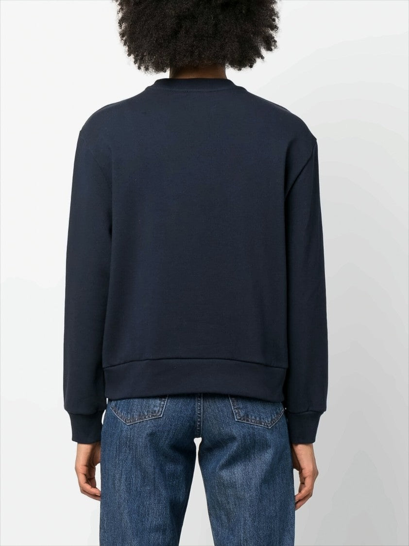 A.P.C. Elisa Vpc Logo Sweatshirt In Inverted Print