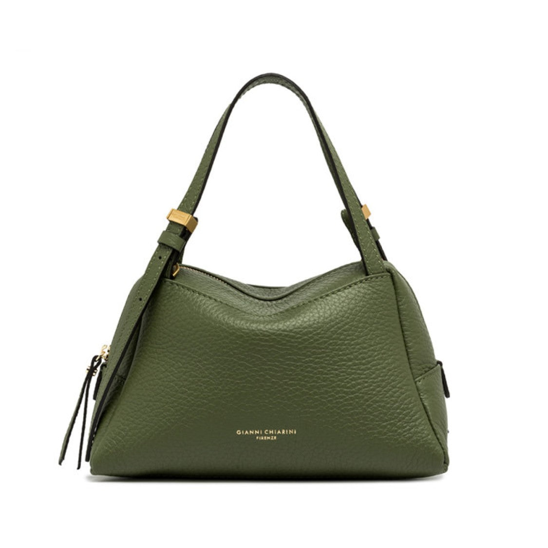 Gianni Chiarini Green Dea 2-Handle Duffle Bag