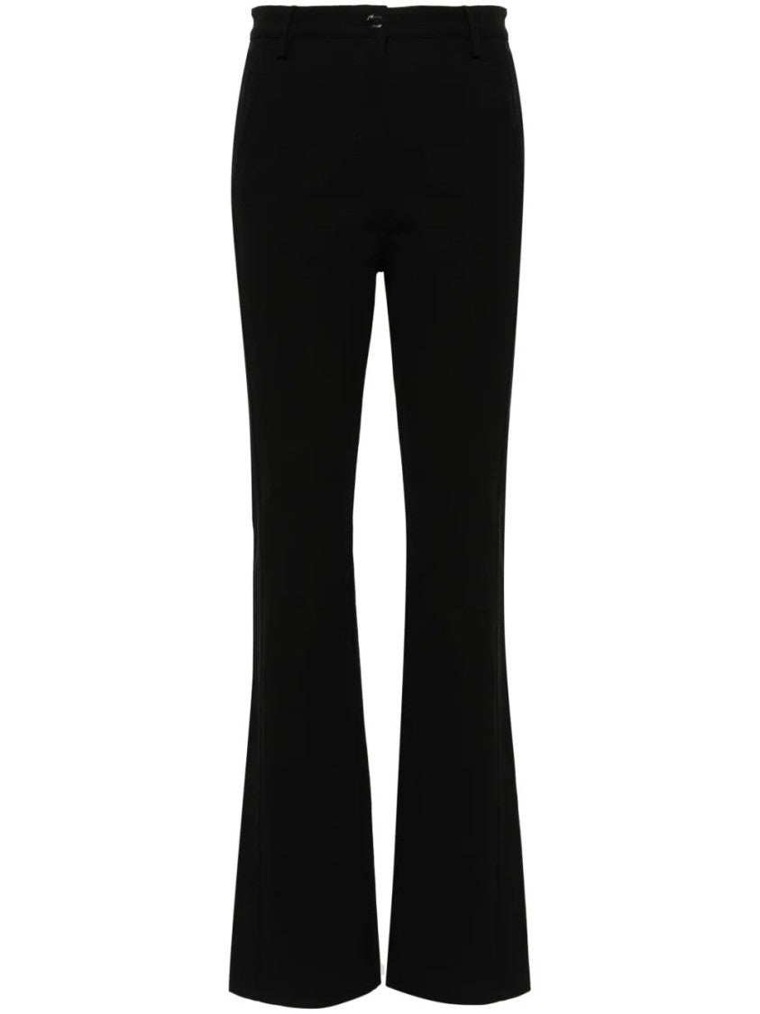 Pinko Straight-Leg Cotton Trousers