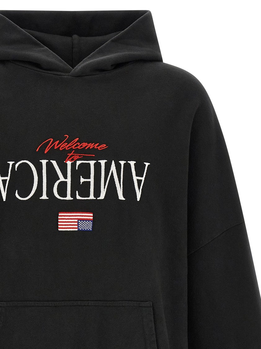 Willy Chavarria Welcome To America-Hooligan' Hoodie