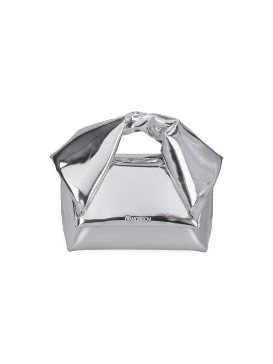 J. W. Anderson Twister' Mini Crossbody Bag – Silver