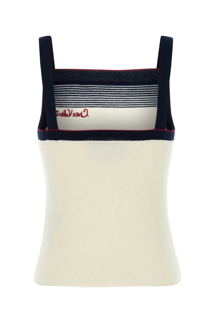 Valentino Garavani Ivory Wool Top