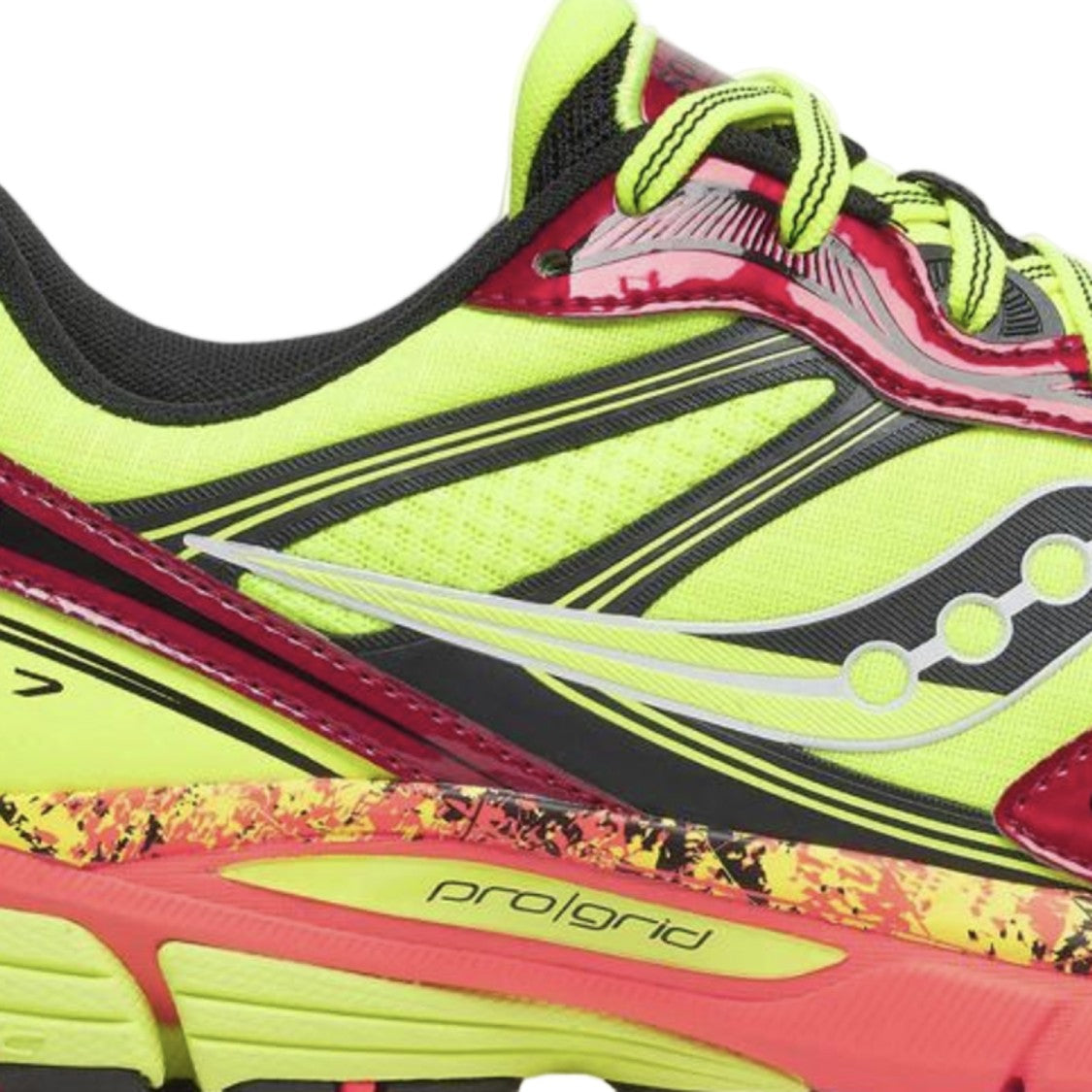 Saucony Progrid Guide 7 Hi Octane Fabric Sneakers