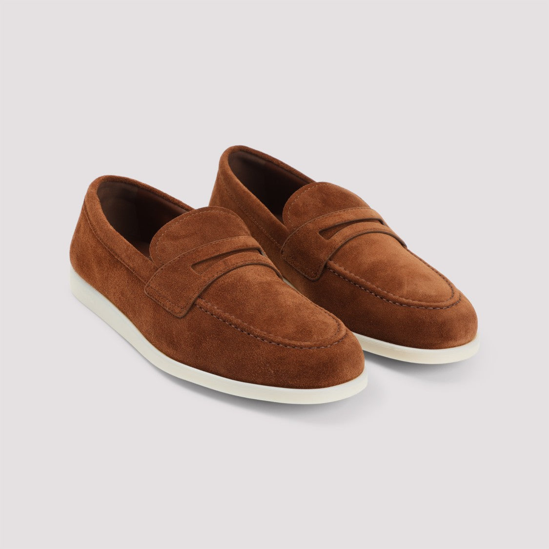 Church's Brown Calf Leather Loafers