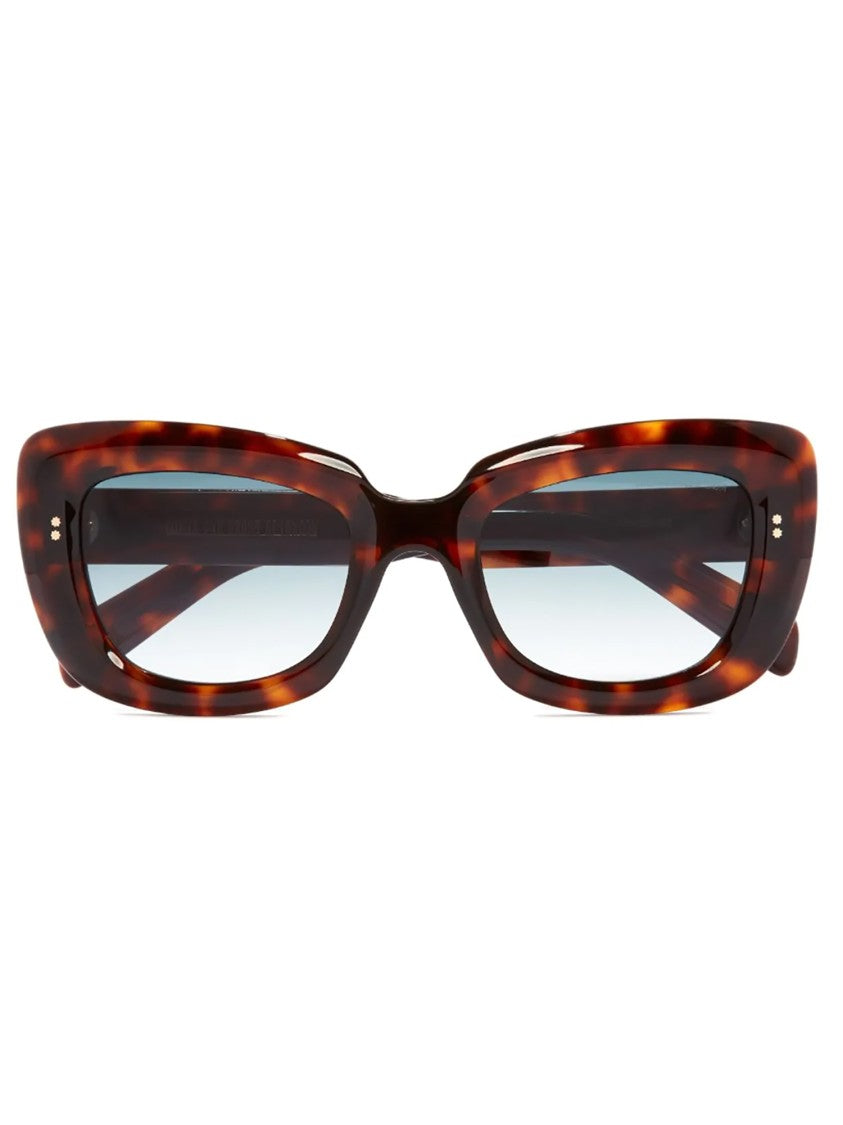 Cutler And Gross Oversized Tortoiseshell Frame Sunglasses