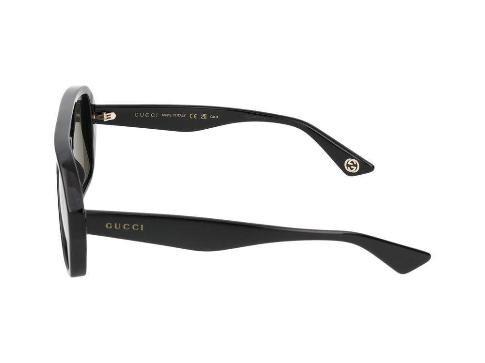 Gucci Sunglasses Gg1615s 001 Black Black Blue 57/13/145