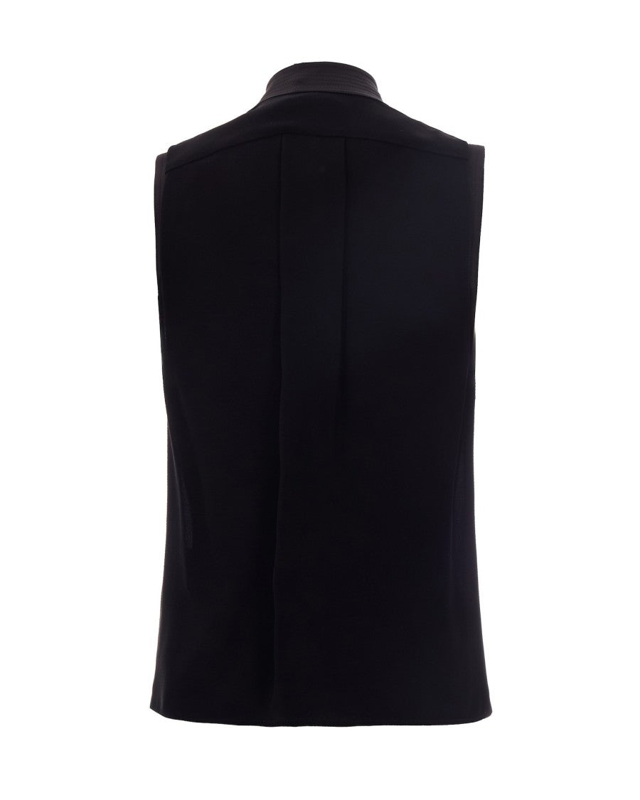 Elisabetta Franchi Black Viscose Top