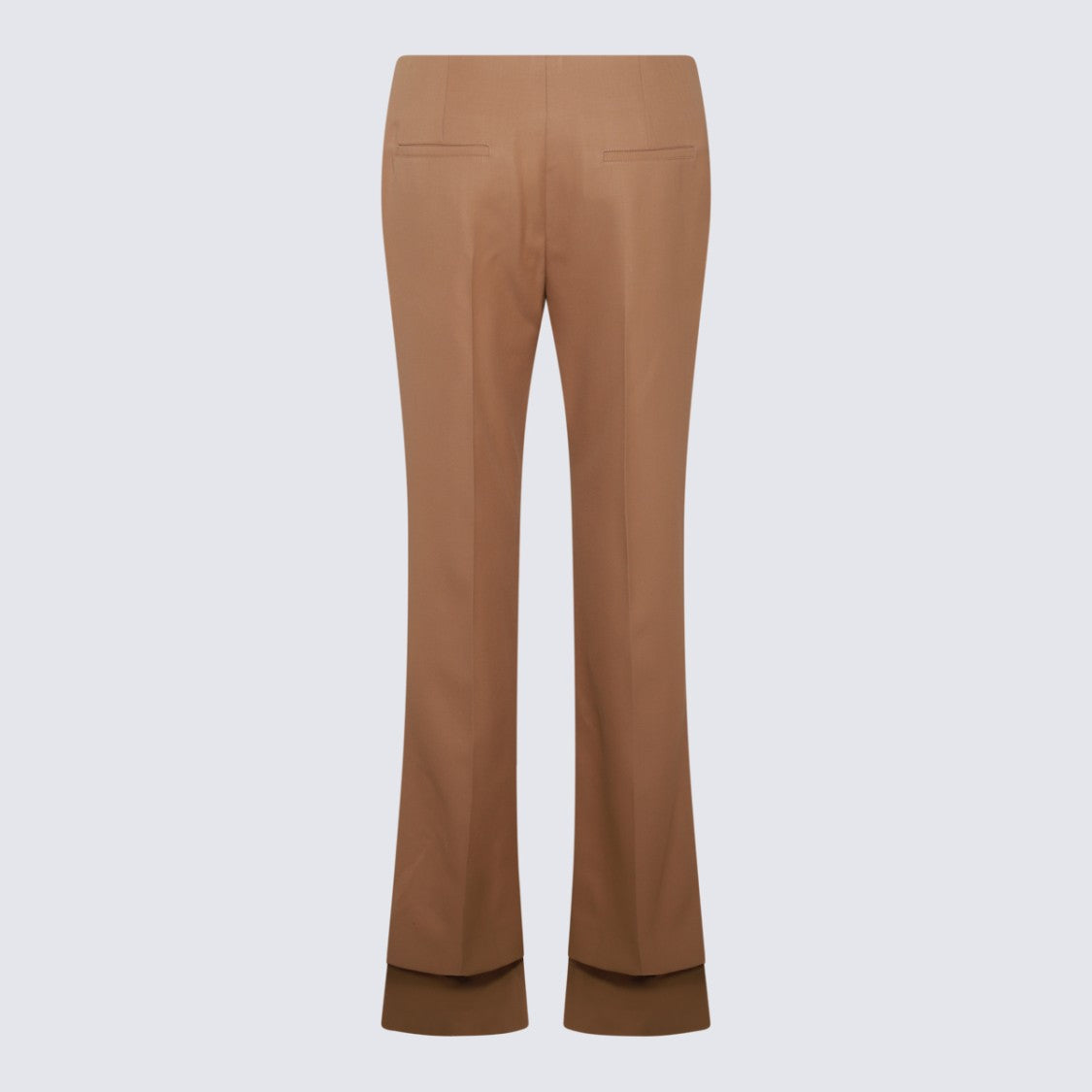 Chloé Tailored Trousers With Central Crease And Flared Hem